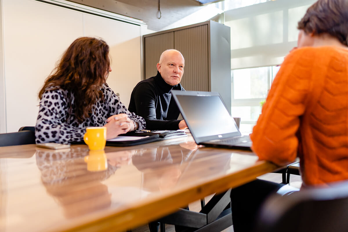 Ouders in gesprek bij LEV WN school